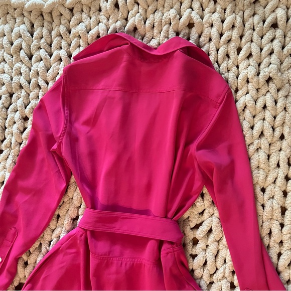 Ralph Lauren Fuchsia Long Sleeve Dress - Picture 9 of 11